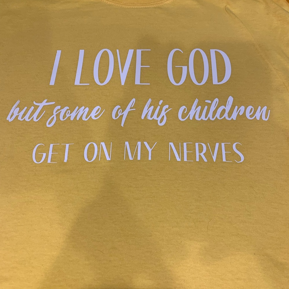 Medium yellow tshirt